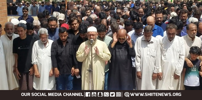 ڈاکٹر حیدر عسکری کی نماز جنازہ