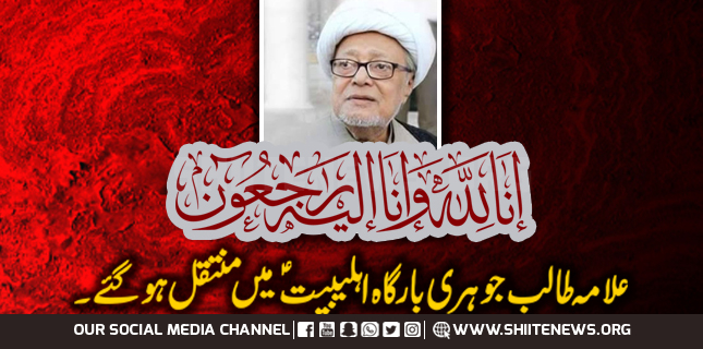 علامہ طالب جوہری