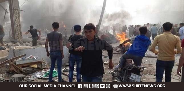 شام کے علاقے الباب میں بم دھماکہ، 18 افراد جاں بحق