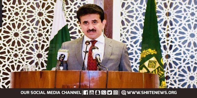 پاکستانی وزارت خارجہ کے ترجمان زاہد حفیظ زادہ