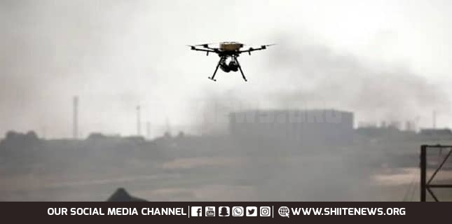 اسرائیلی جاسوس ڈرون پر فائرنگ