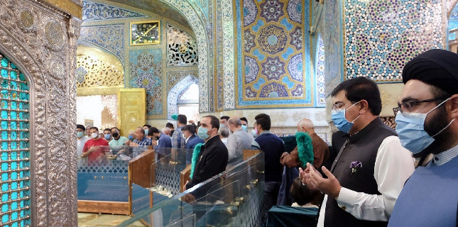 Sadiq-Sanjrani-Imam-Reza-Shrine