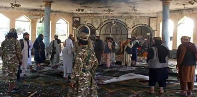 مسجد میں دھماکے