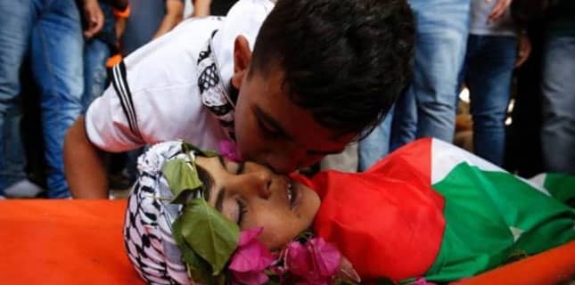 فلسطینی بچے شہید