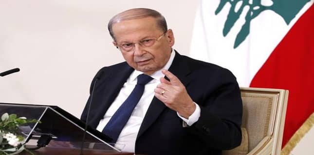لبنانی صدر میشل