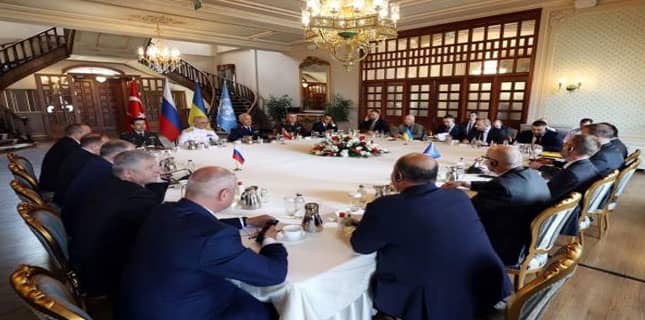 ماسکو اور کیف کے درمیان اناج کی برآمدات کا معاہدے