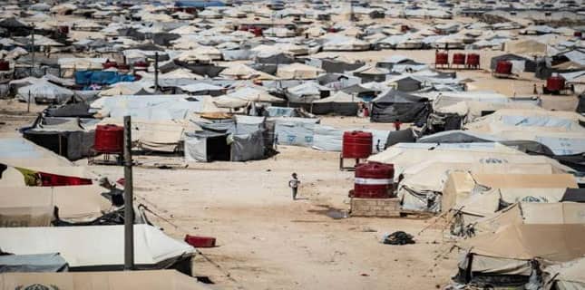 شام میں الہول کیمپ