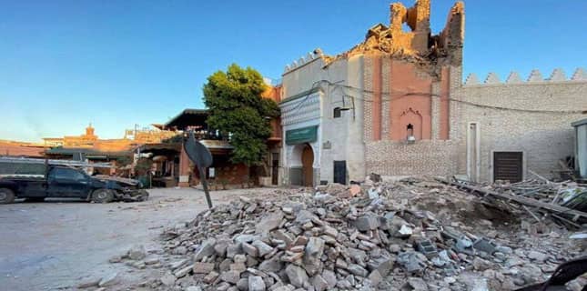 مراکش میں زلزلے