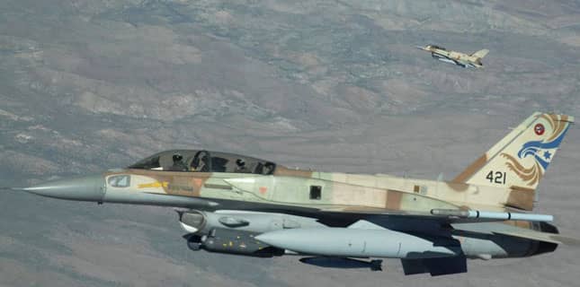 اسرائیلی جنگی طیاروں
