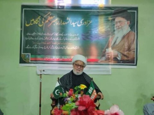 آیت اللہ غلام عباس رئیسی کا آئی ایس او کی کابینہ اور سابقین کے اجلاس سے خطاب