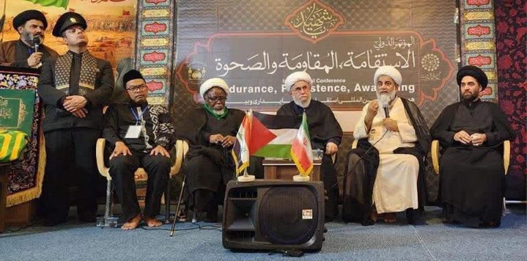 علامہ راجہ ناصر عباس کی کربلائے معلی میں منعقدہ انٹرنیشنل کانفرنس میں شرکت