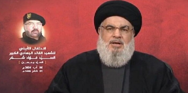 جوابی حملے کے خوف سے دشمن کی نیندیں حرام، سیدحسن نصراللہ