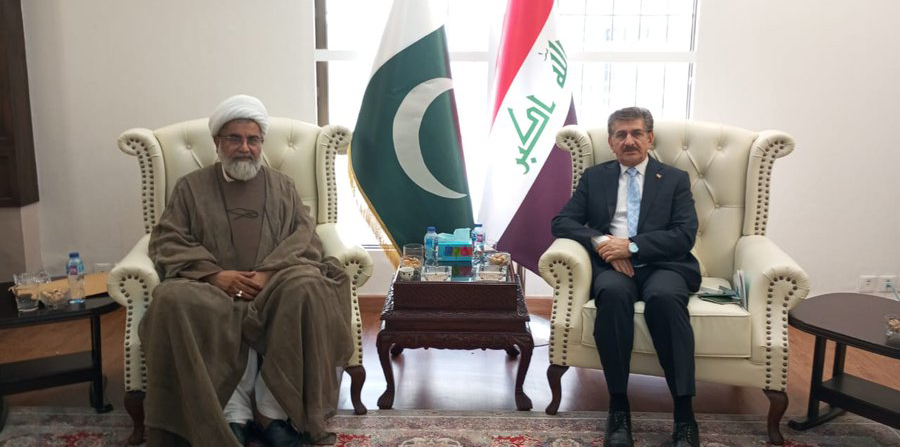 پاکستانی زائرین کو بلا تاخیر ویزہ ملے گا،عراقی سفیر کی علامہ راجہ ناصر کو یقین دہانی