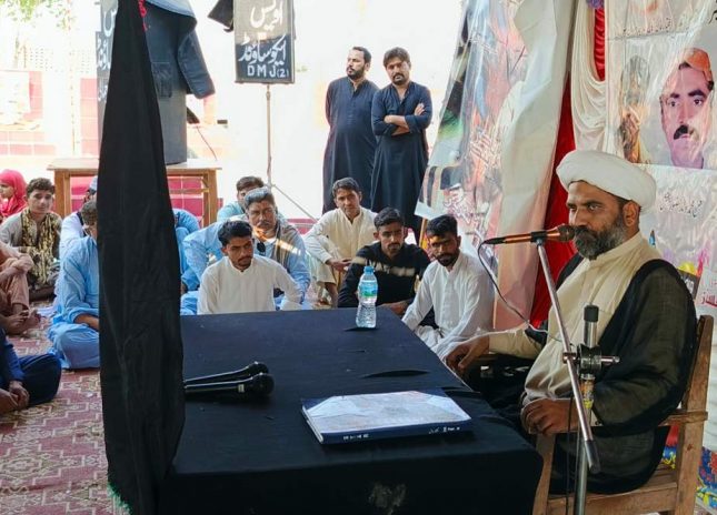 لبنان کے مجاہدین حسینی اور زینبی کردار ادا کر رہے ہیں، علامہ مقصود علی ڈومکی