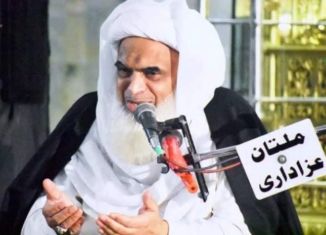 معروف عالم دین علامہ قاضی شبیر حسین علوی ملتان میں انتقال کر گئے