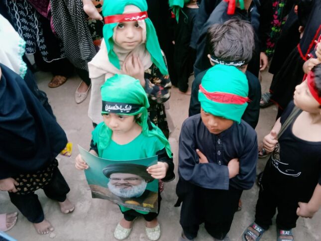 جھنگ، سیوا سادات میں یوم علی اصغرؑ کی مناسبت سے مجلس عزا کا انعقاد