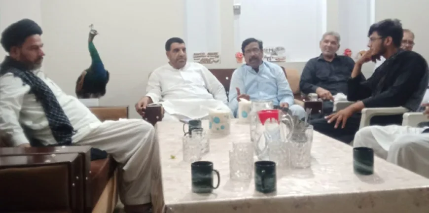 مجلس وحدت مسلمین پنجاب کے صوبائی صدر کا منڈی احمد آباد یونٹ کا تنظیمی دورہ