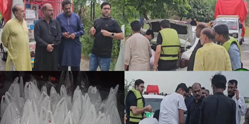 مجلس وحدت مسلمین فیصل آباد کی کابینہ کا فلڈ ریلیف مشن، متاثرین تک امداد پہنچائی گئی