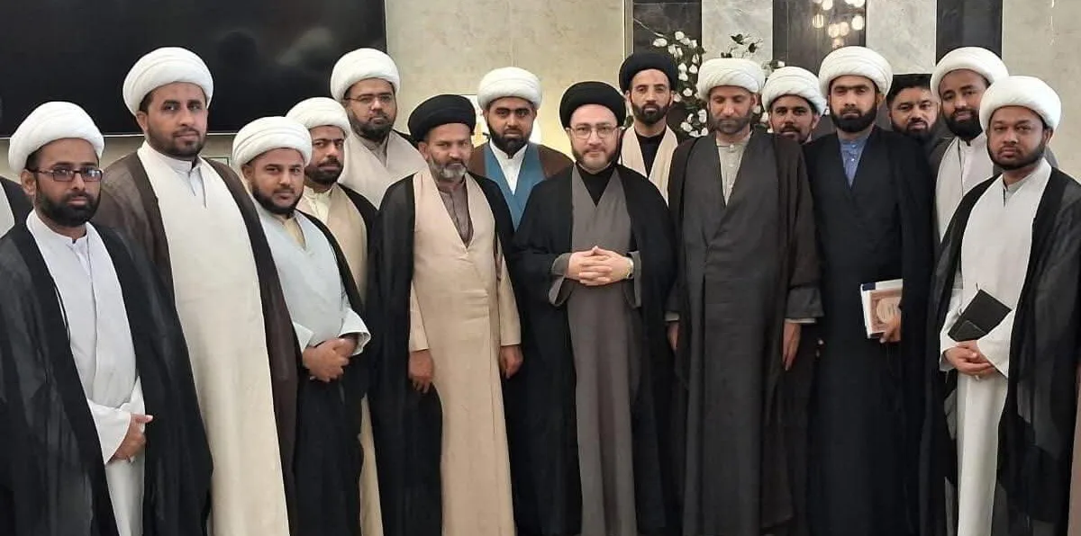 نجف اشرف میں ہیئتِ طلاب سندھ کے وفد کی علامہ شہنشاہ نقوی سے ملاقات
