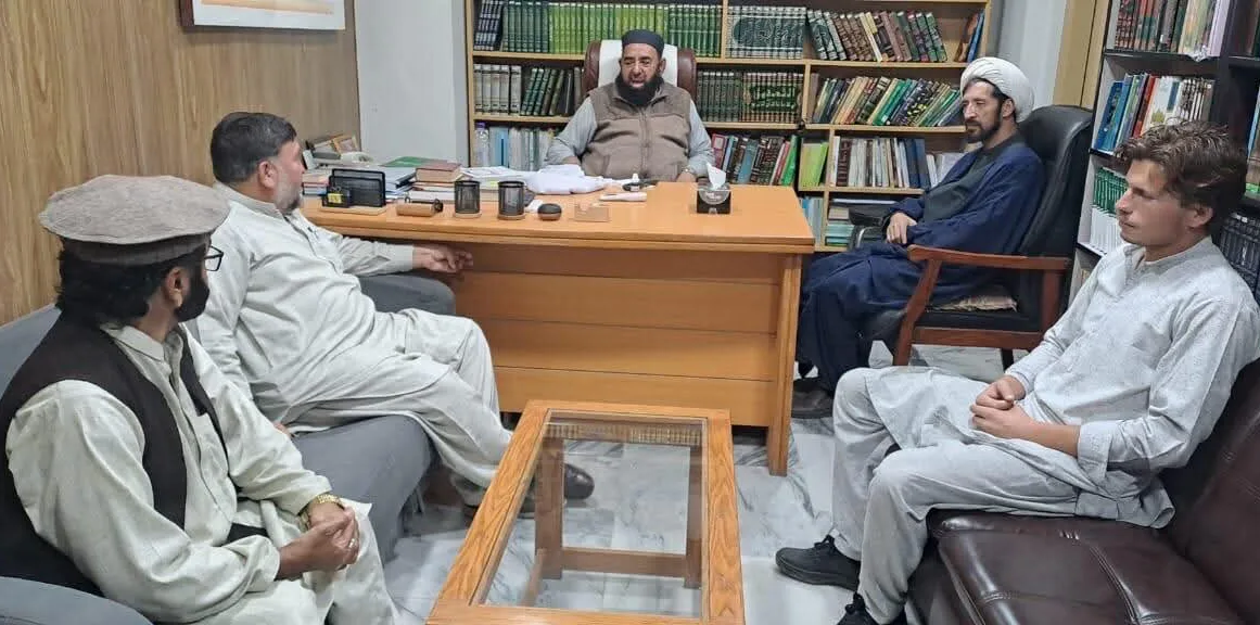 تحریکِ حسینی پارا چنار کے وفد کی علامہ افتخار حسین نقوی سے اسلام آباد میں ملاقات