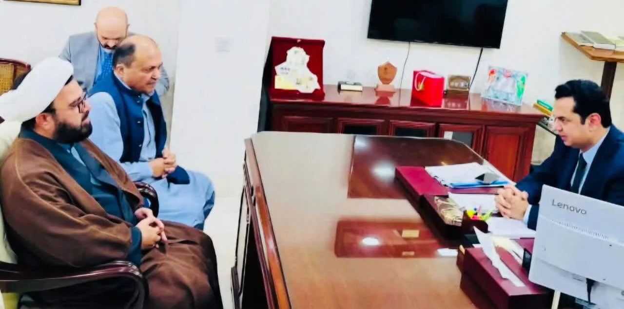 علامہ اشفاق وحیدی کی وزیرِ مملکت طلال چوہدری سے اہم ملاقات