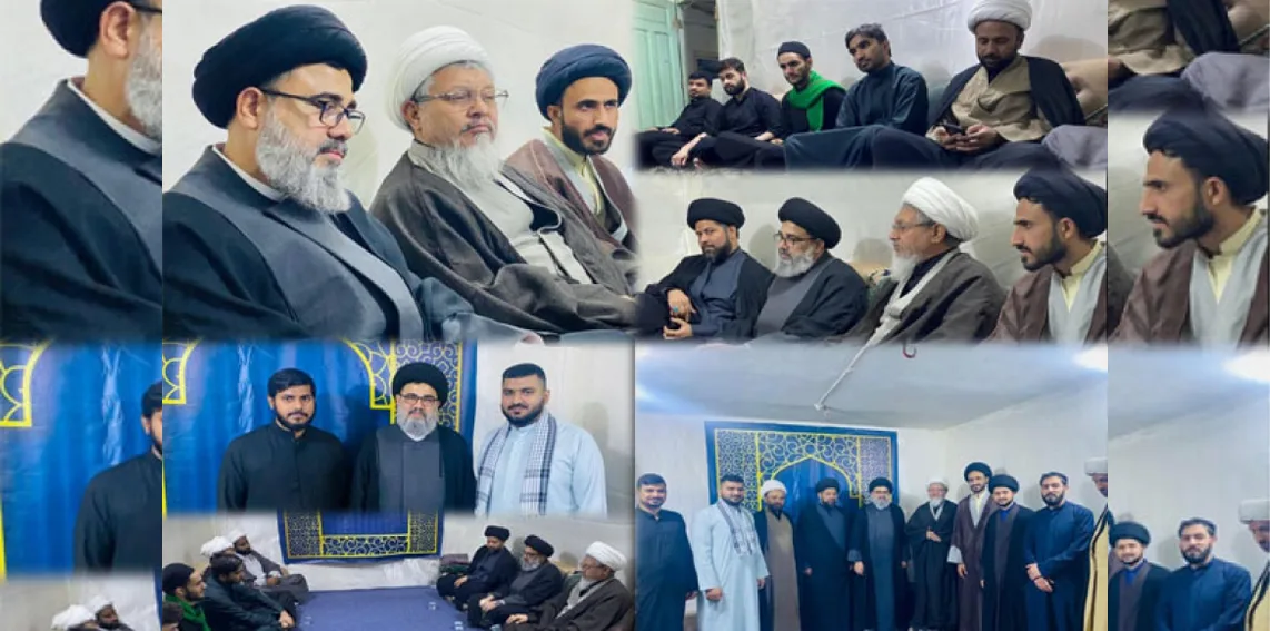 ایم ڈبلیو ایم کے وائس چیئرمین علامہ سید احمد اقبال رضوی کا نجف اشرف دفتر کا دورہ اور طلبہ سے خطاب