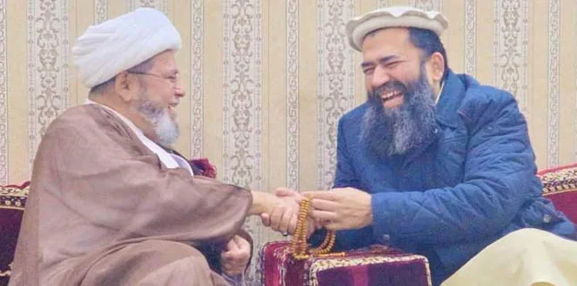  شیعہ علماء کونسل پاکستان کے مرکزی جنرل سیکرٹری علامہ ڈاکٹر شبیر حسن میثمی کی چیئرمین رویت ہلال کمیٹی سے ملاقات