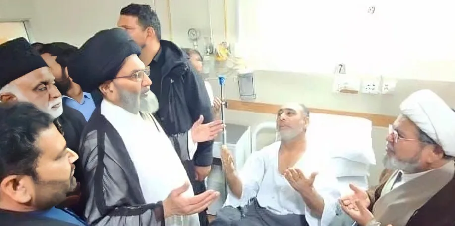 علامہ سید ساجد علی نقوی کا پمز اور پولی کلینک ہسپتال کا دورہ، سانحہ ترلائی کے شدید زخمیوں کی عیادت