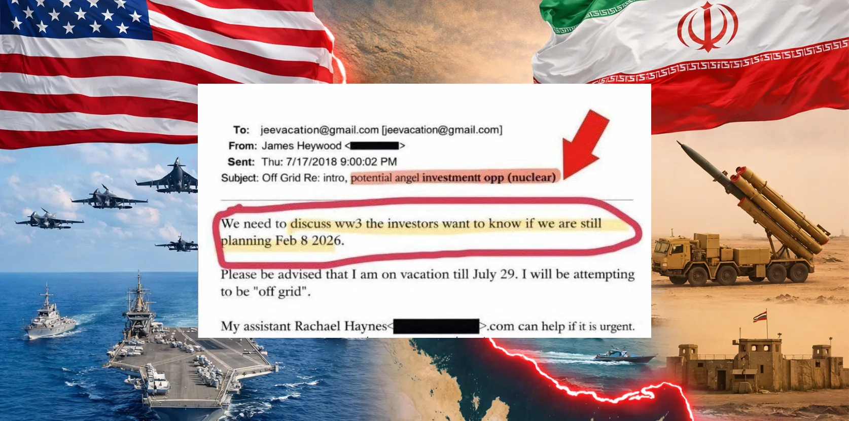 ایپسٹین ای میل میں تیسری عالمی جنگ کا دعویٰ: 8 فروری 2026 کی حقیقت کیا ہے؟