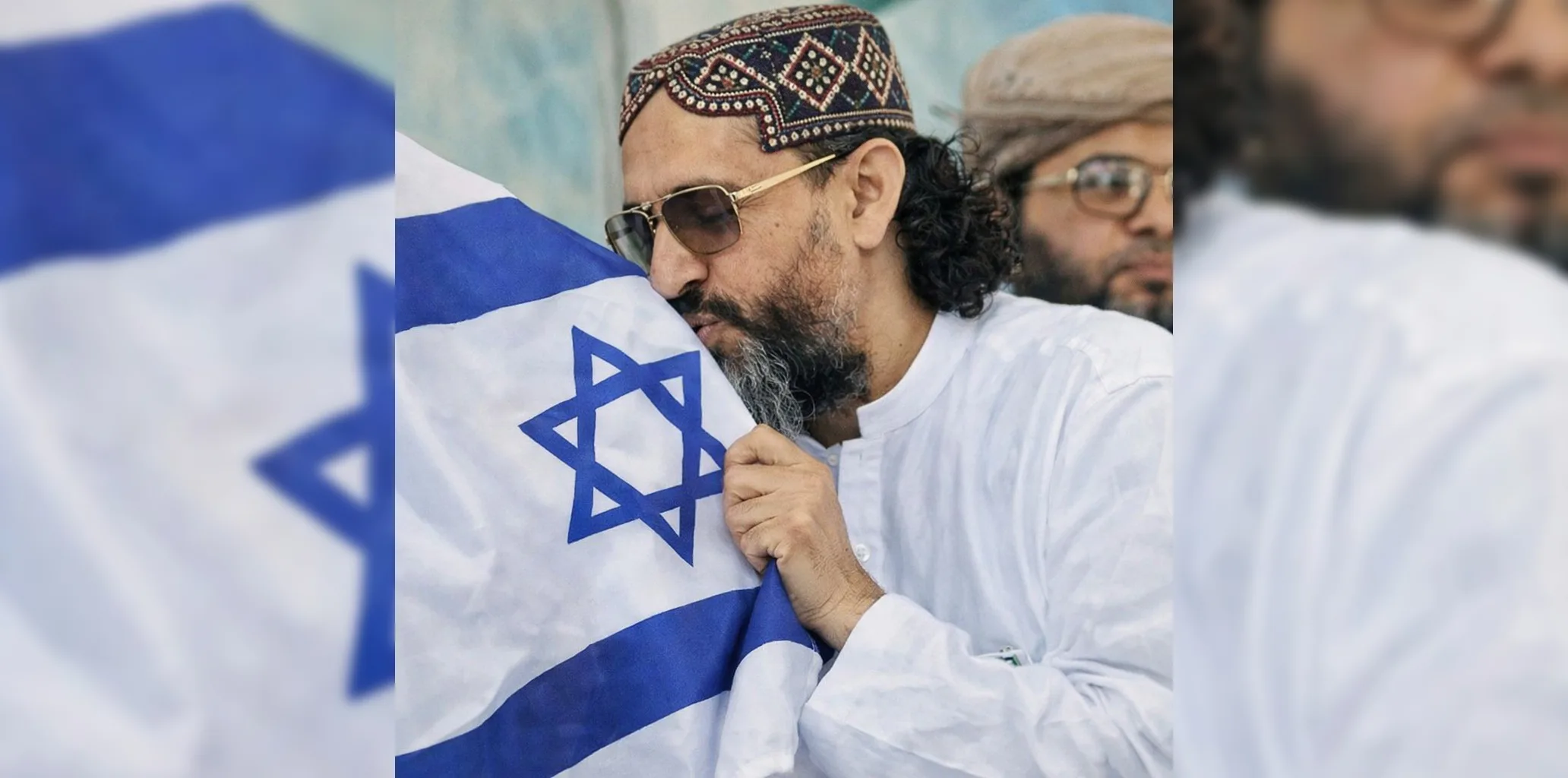 دہشتگرد اورنگزیب فاروقی کا کھلا عتراف، اسرائیلی پرچم چوما اور کہا: "اسرائیل سے کوئی جھگڑا نہیں، دشمن ایران ہے