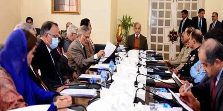 مشرقِ وسطیٰ کی صورتحال پر وزیراعظم شہباز شریف کی زیر صدارت اہم اجلاس