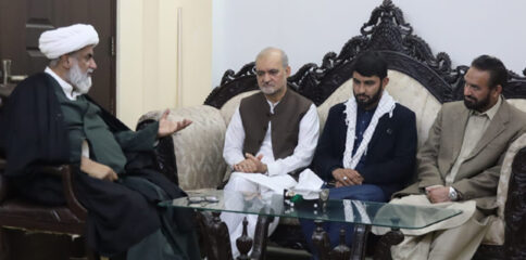 امیر جماعت اسلامی پاکستان حافظ نعیم الرحمٰن کی سربراہ ایم ڈبلیوایم سینیٹرعلامہ راجہ ناصرعباس سے ملاقات، رہبر معظم کی شہادت پر تعزیت