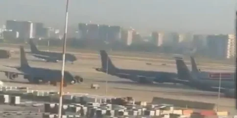 "اسرائیلی الرٹ اور امریکی کمک”: بن گوریان ایئرپورٹ پر امریکی ری فیولنگ ٹینکرز کا ہجوم!