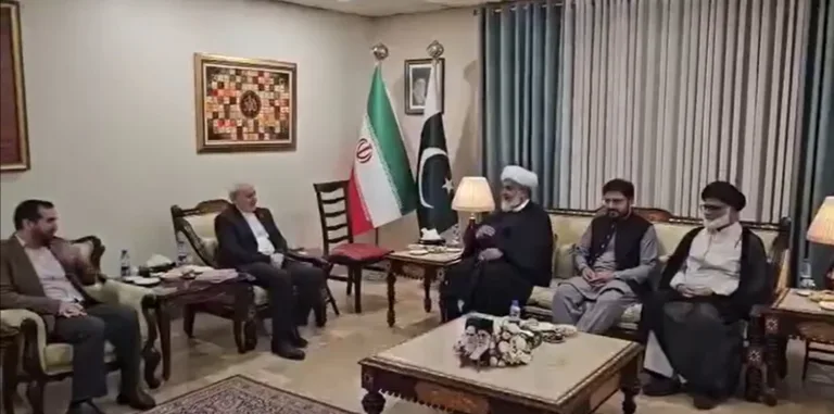 ایم ڈبلیو ایم وفد کی ایران سفارتخانے میں سفیر رضا امیری مقدم سے اہم ملاقات