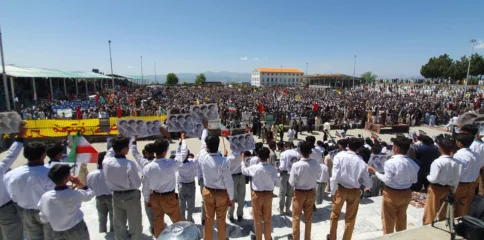 پاراچنار میں رہبرِ شہید کے چہلم پر عظیم الشان اجتماع، ہزاروں مومنین کی شرکت