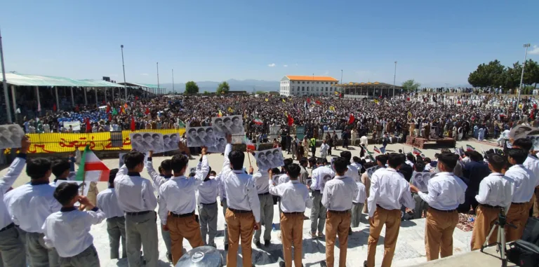 پاراچنار میں رہبرِ شہید کے چہلم پر عظیم الشان اجتماع، ہزاروں مومنین کی شرکت