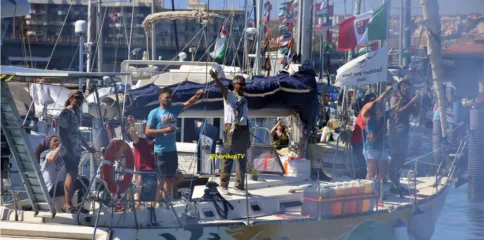 عالمی سمود فلوٹیلا دوم: اسرائیلی قزاقی کا شکار، غزہ جانے والا انسانی بیڑا بحیرہ روم میں روک لیا گیا