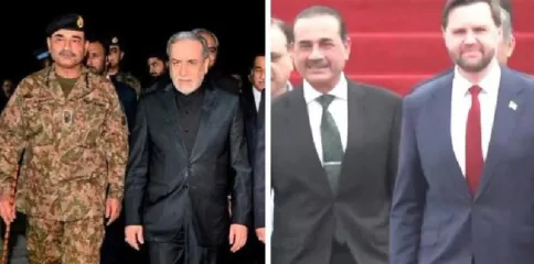 عاصم منیر کا جنگی لباس میں ایرانی وفد کا استقبال، اسرائیل سخت پیغام ہے، بین الاقوامی میڈیا