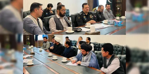 ڈی آئی جی کوئٹہ اور ہزارہ رہنماؤں کے درمیان سکیورٹی صورتحال پر تفصیلی مشاورت