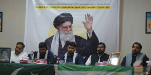 رہبر معظم کی شہادت نے اپنا خون دے کر بکھری ہوئی امت کو وحدت کی لڑی میں پرو دیا، متحدہ طلبہ محاذ