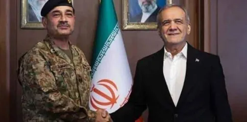 فیلڈ مارشل عاصم منیر کی ایرانی صدر سے اہم ملاقات، ایران امریکا معاہدے پر پیش رفت کی کوششیں تیز