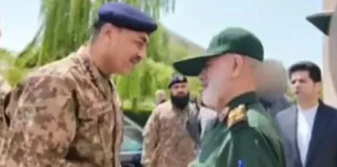 فیلڈ مارشل جنرل عاصم منیر کی ایرانی فوج کے خاتم الانبیا ہیڈکوارٹر آمد