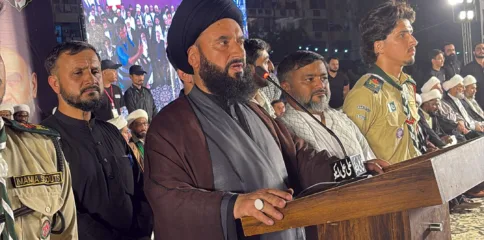 آرمی چیف نے امریکہ ایران جنگ میں اہم کردار ادا کیا، علامہ راحت حسین الحسینی