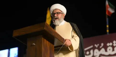 شہید رہبر آیت اللہ خامنہ ای ایک اسٹریٹجسٹ تھے، انقلاب اسلامی کربلا کا تسلسل ہے، علامہ راجہ ناصر عباس جعفری