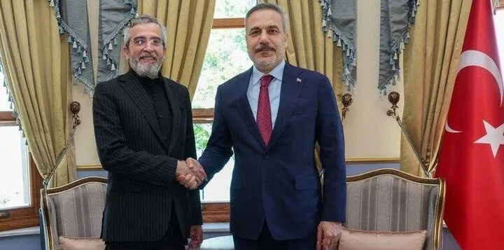 ترک وزیر خارجہ ہاکان فیدان اور ایرانی نائب سیکریٹری علی باقری کے درمیان استنبول میں اہم ملاقات