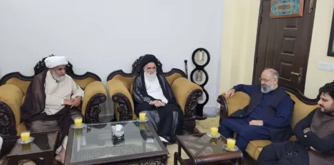 علامہ سید جواد نقوی کی اسلام آباد آمد پر علامہ راجہ ناصر عباس جعفری سے اہم ملاقات