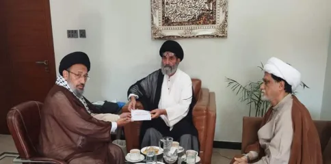 علامہ صادق تقوی اور علامہ عقیل موسیٰ کی علامہ سید ساجد نقوی سے ملاقات، 3 مئی کو چہلم شہید رہبر کی دعوت