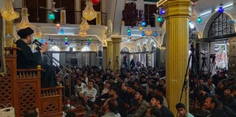 عزائے امام حسینؑ شعائر اللہ میں ہے، کربلا سے زیادہ صبر و شکر کہیں نہیں، مولانا سید کلب جواد نقوی