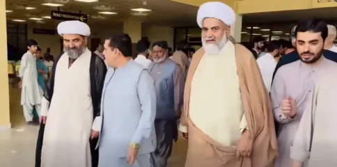 سینیٹ میں قائد حزب اختلاف علامہ راجہ ناصر عباس جعفری کا زیارت شہداء دھرنے سے اظہار یکجہتی