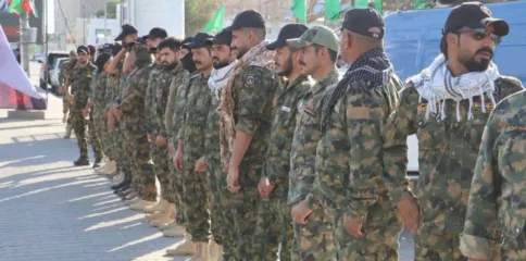 نجف اشرف: شہید رہبر کے جسدِ مطہر کے استقبال کے لیے حشد الشعبی نے سیکیورٹی سنبھال لی